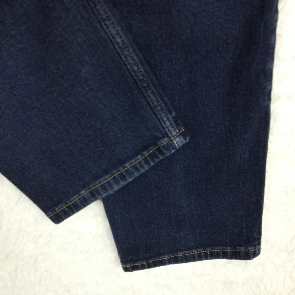 Levi's Mens Jeans 505 Straight Leg Regular Fit Blue Denim‎ Dark Wash 34x30